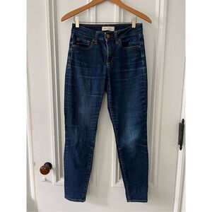 Gap curvy true skinny dark wash jeans 27